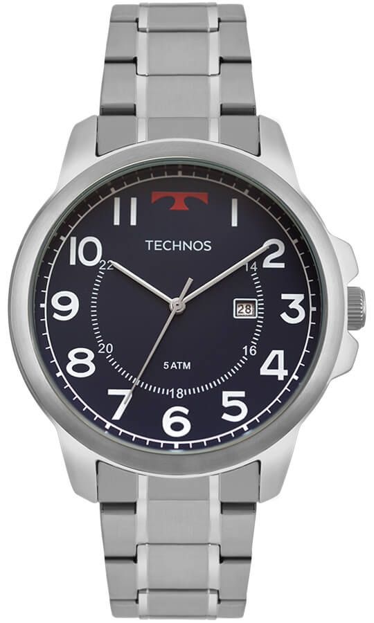 Relógio Technos Masculino Classic Steel 2115MOZ/1A
