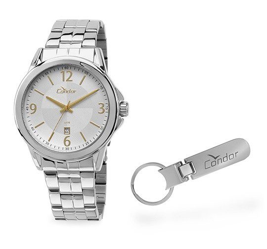 Relógio Condor masculino CO2115VO/3K  + Chaveiro
