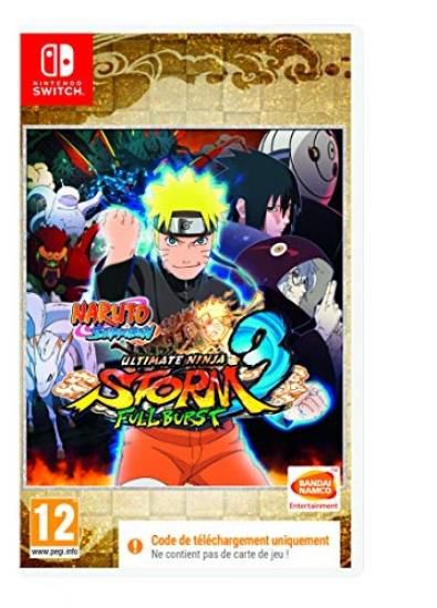 Naruto Shippuden: Ultimate Ninja Storm 3 - Switch (cód. na caixa)