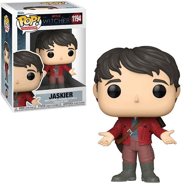 Funko Pop ! Television : The Witcher - Jaskier (Red Outfit)
