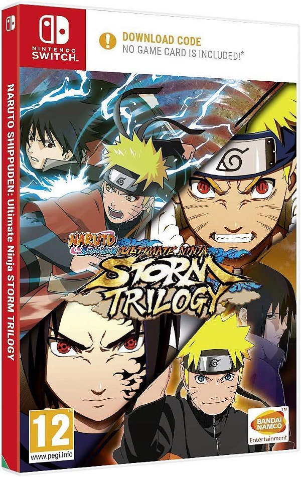 Naruto Shippuden: Ultimate Ninja Storm Trilogy Nintendo (Code In Box) - Switch