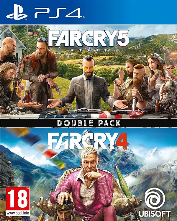 Far Cry 4 & Far Cry 5 (Double Pack) - PS4