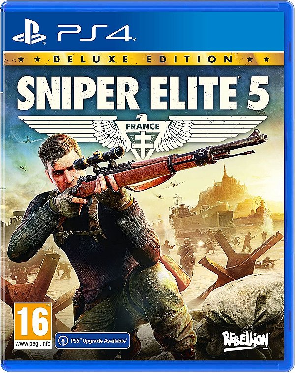 Sniper Elite 5 : Deluxe Ediition - PS4
