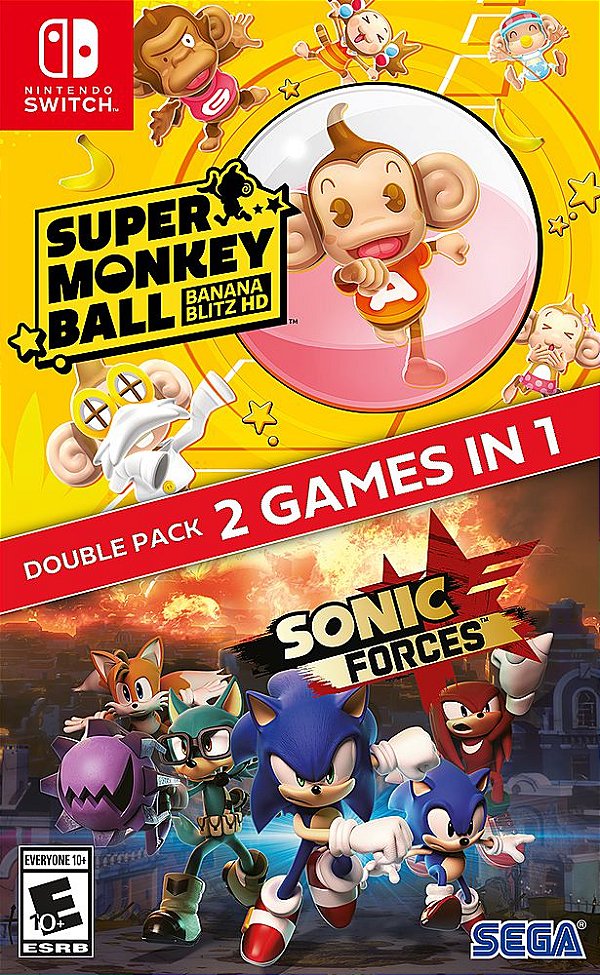 Sonic Forces + Super Monkey Ball: Banana Blitz HD  - Switch