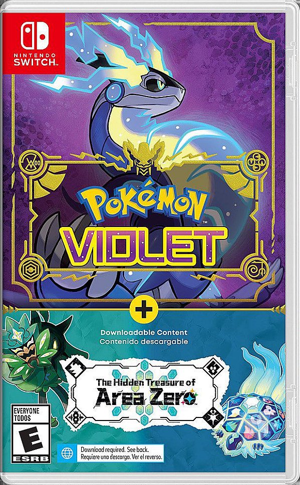 Pokémon Violet+The Hidden Treasure of Area Zero Bu - Switch