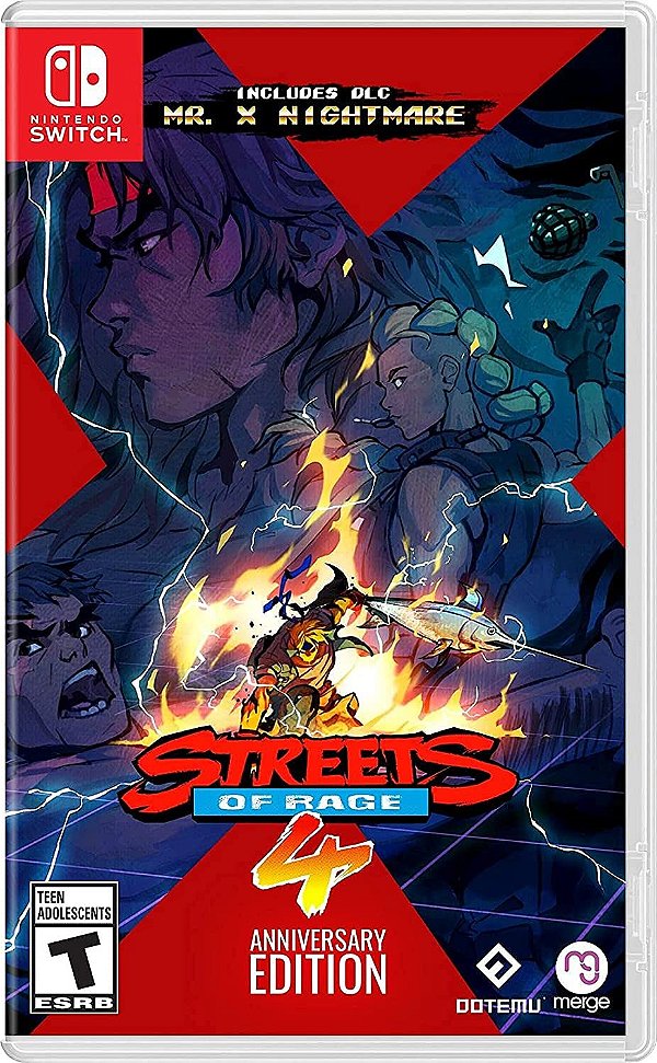 Streets of Rage 4 Anniversary Edition (Americano) - SWITCH