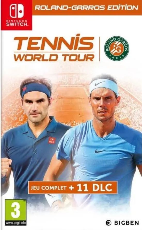 Tennis World Tour: Roland Garros Edition (Europeu) - Switch
