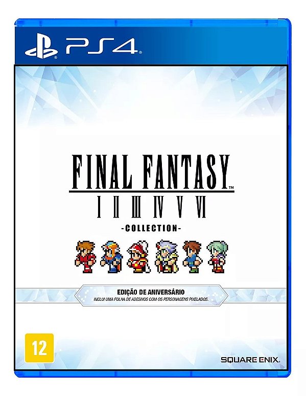 Final Fantasy I-VI Collection Anniversary Edition BR - PS4