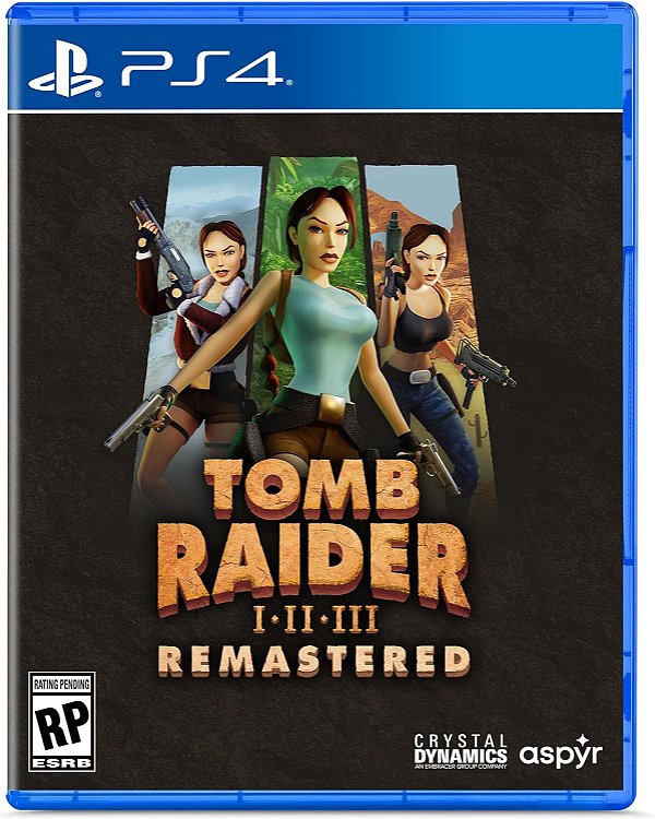Tomb Raider I-III Remastered Starring Lara Croft - PS4