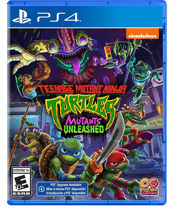 Teenage Mutant Ninja Turtles: Mutants Unleashed - PS4