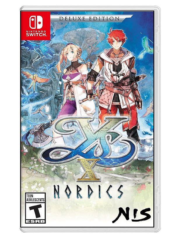 Ys X: Nordics Deluxe Edition (Jogo Europeu) - Switch