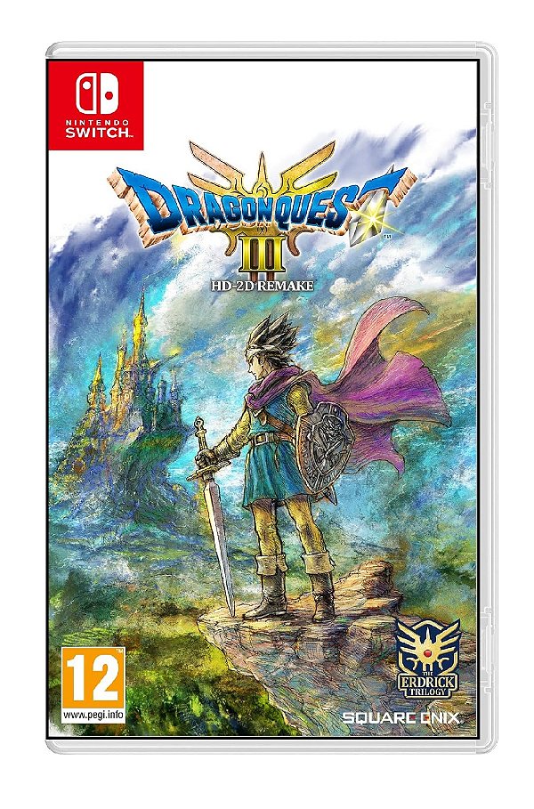 DRAGON QUEST III HD-2D Remake (Jogo Europeu) - Switch