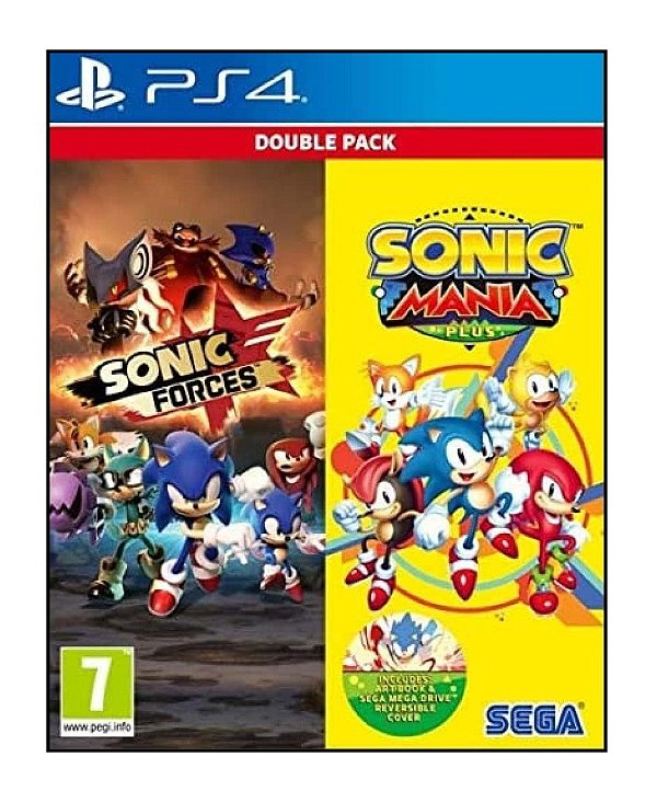 Sonic Mania Plus and Sonic Forces Double Pack - PS4