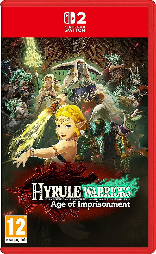 Hyrule Warriors Age Of Imprisonment Switch 2 Midia Fisica