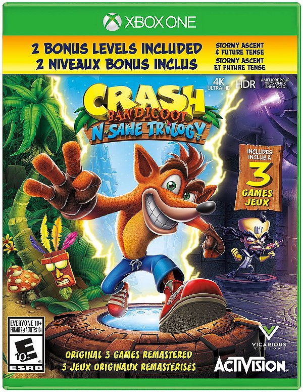 Crash Bandicoot N'Sane Trilogy - Xbox-One
