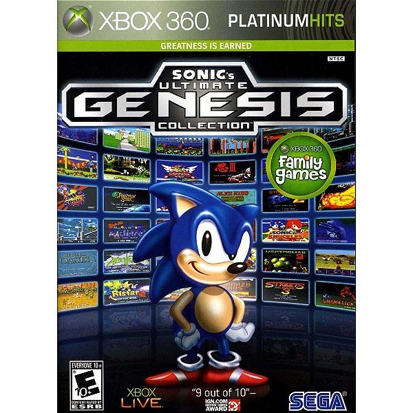 Sonic Ultimate Genesis Collection - Xbox 360