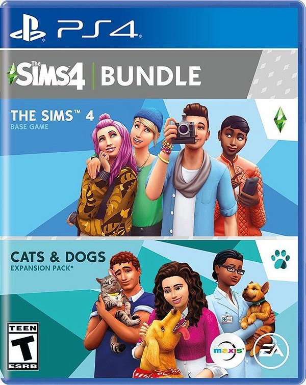 The Sims 4 Plus Cats & Dogs - PS4