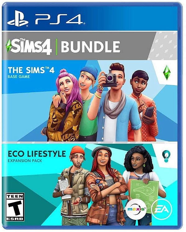 The Sims 4 Plus Eco Lifestyle Bundle - PS4