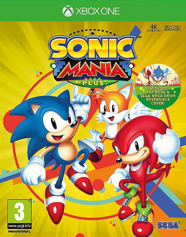 Sonic Mania Plus (With Artbook) - Xbox-One