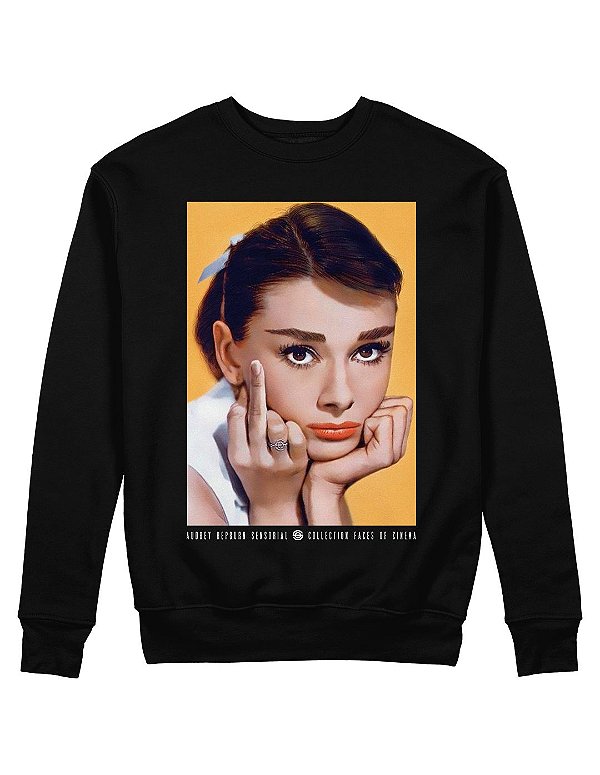 Moletom Audrey Hepburn