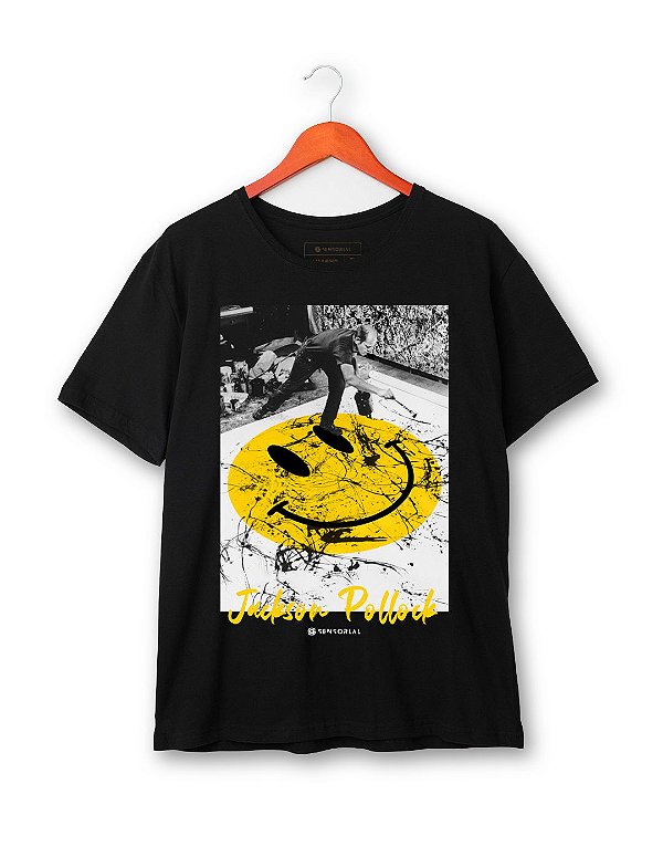Camiseta Jackson Pollock Smile