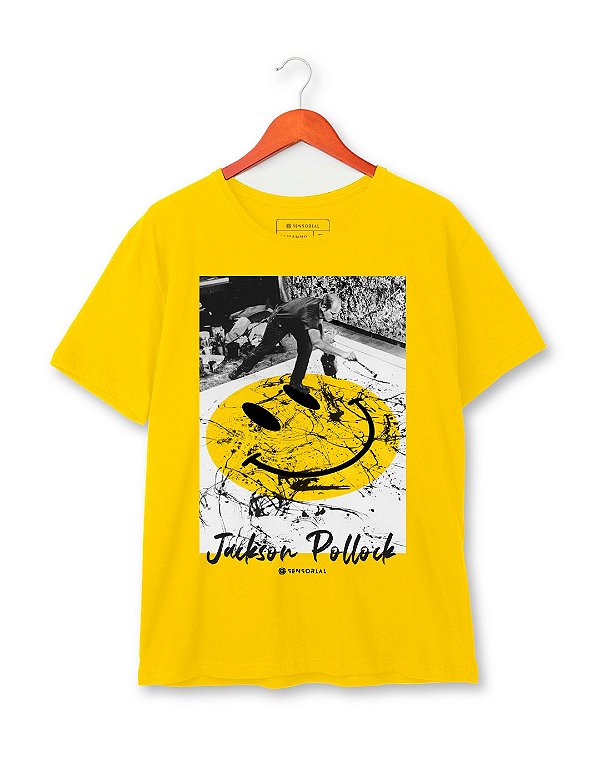 Camiseta Jackson Pollock Smile