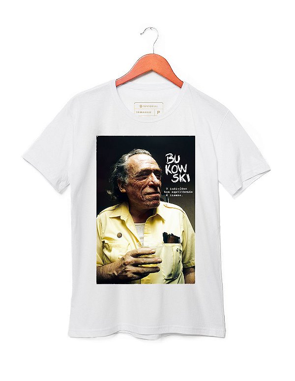 Camiseta Charles Bukowski