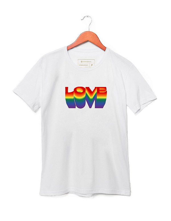 Camiseta Love LGBTQIA+