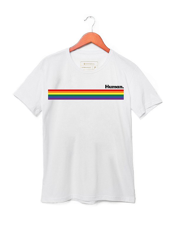 Camiseta Human LGBTQIA+