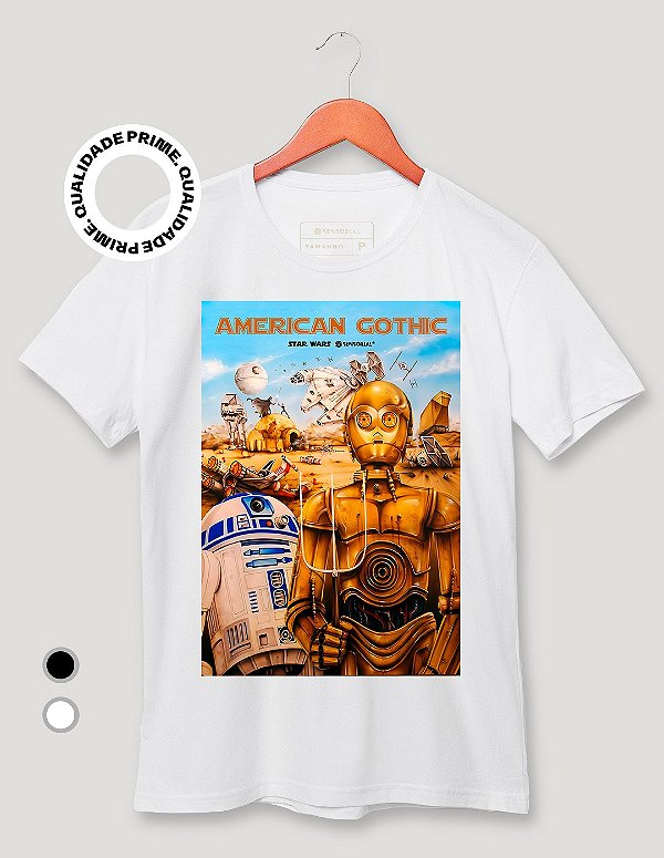 Camiseta American Gothic Star Wars