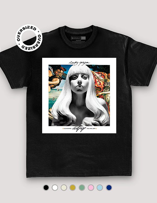 Camiseta Oversized Lady Gaga Vênus