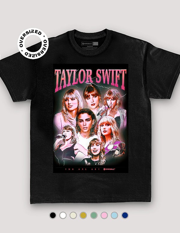 Camiseta Oversized Taylor Swift - Sensorial, camisetas exclusivas, compre  online