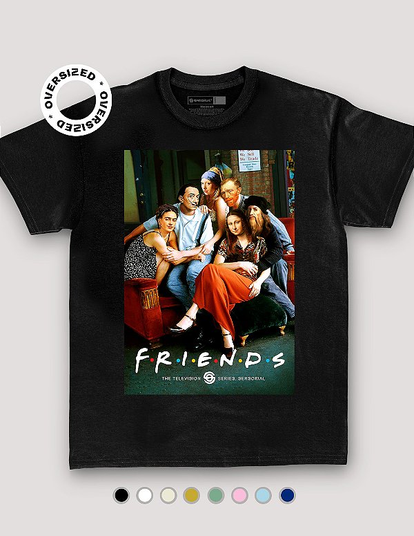 Camiseta Oversized Friends