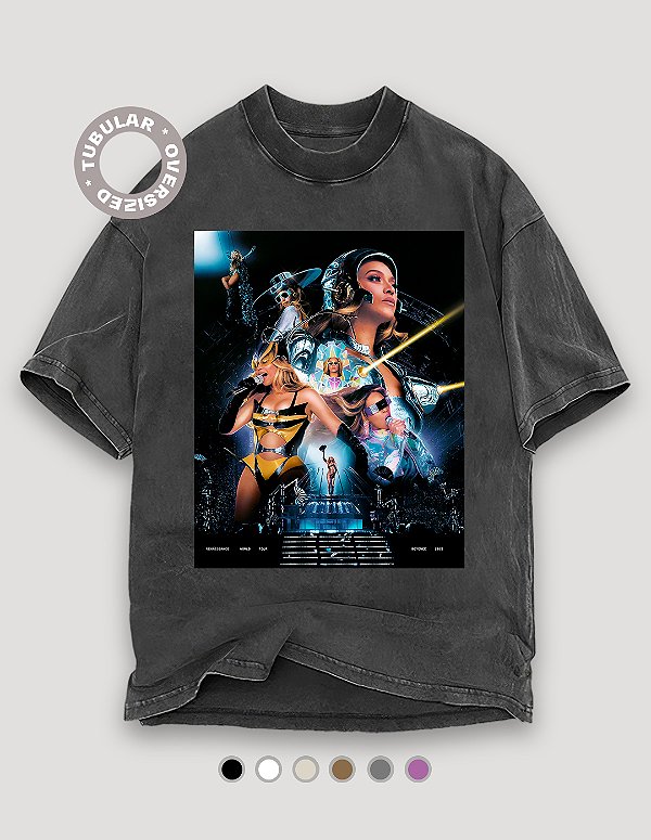 Camiseta Oversized Tubular Beyoncé Tour 2023 - Sensorial, camisetas ...