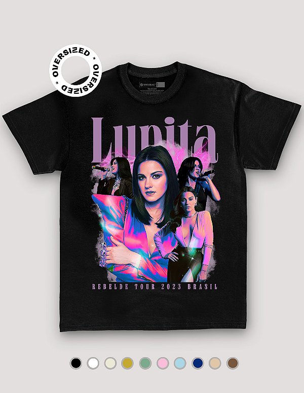 Camiseta Oversized Guadalupe Lupita Fernández RBD