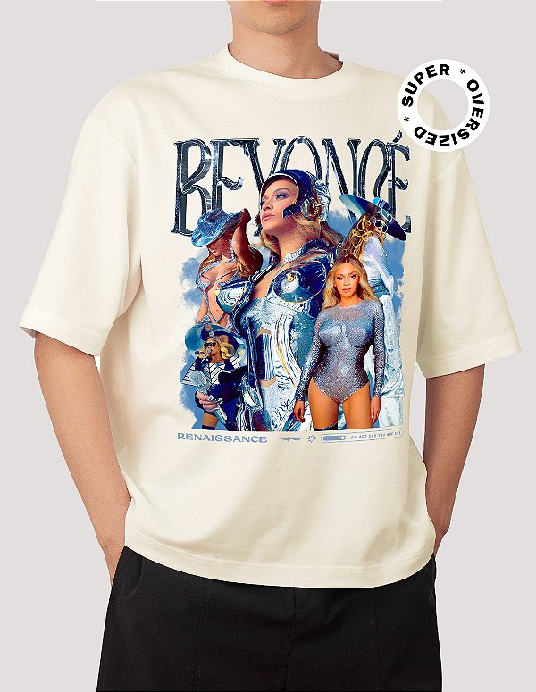 Camiseta Oversized Super Beyoncé Renaissance Tour