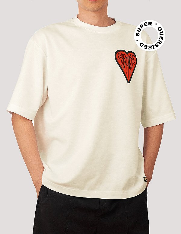 Camiseta Oversized Super Paramore Love