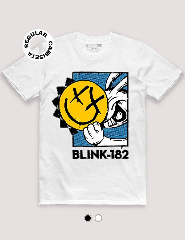 Camiseta Tradicional Blink 182 Smile