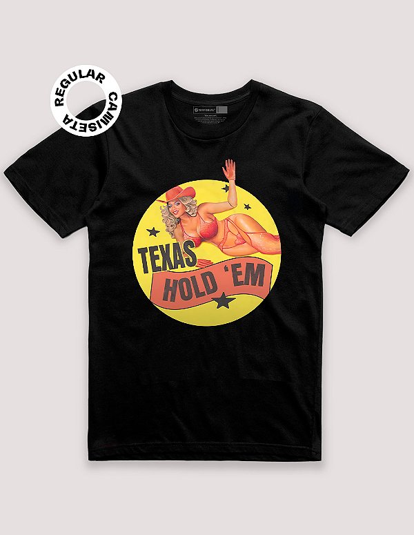 Camiseta Tradicional Beyoncé Texas Hold 'Em