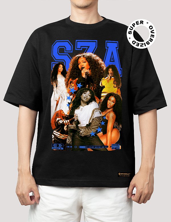 Camiseta Oversized Super SZA