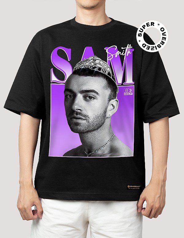 Camiseta Oversized Super Sam Smith