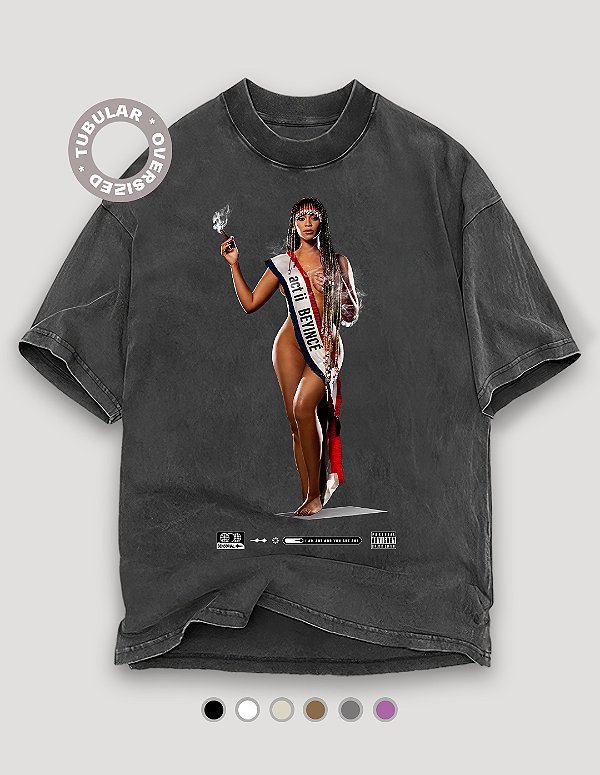 Camiseta Oversized Tubular Beyoncé Act ii