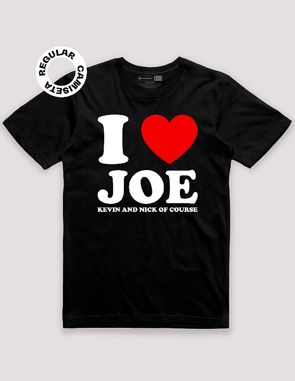 Camiseta Tradicional Ilove Joe Jonas Brothers