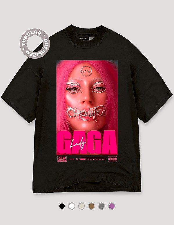Camiseta Oversized Tubular The Chromatica Era