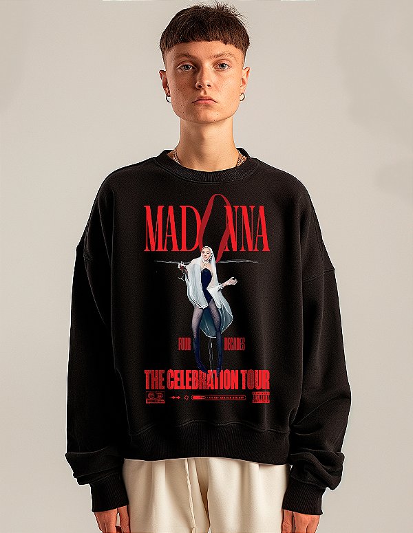 Moletom Madonna The Celebration Four Decades