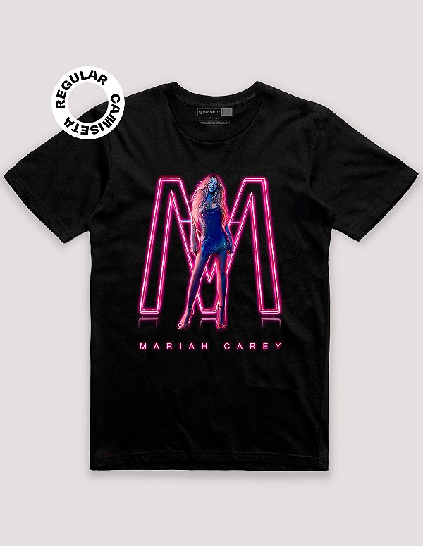 Camiseta Tradicional Mariah Carey Caution