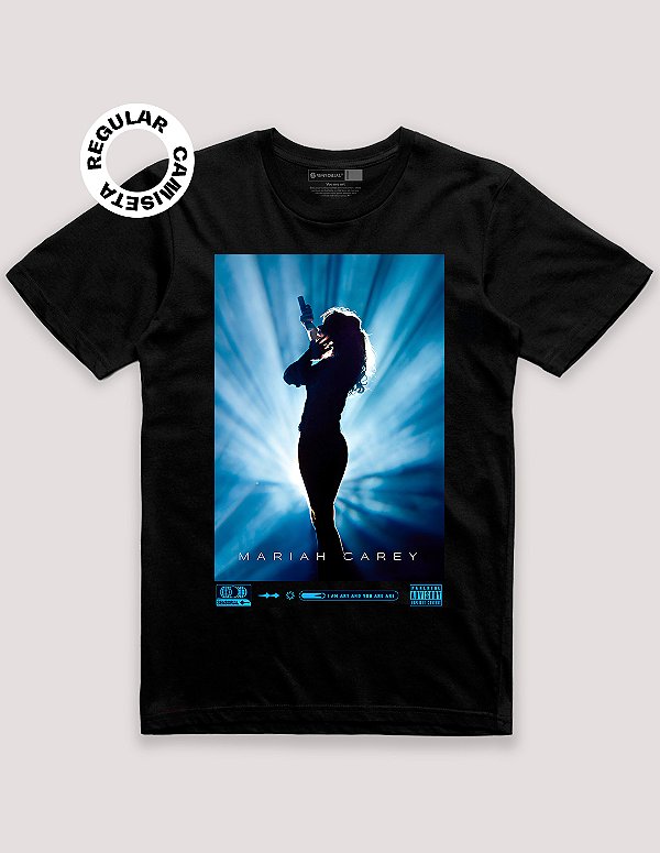 Camiseta Tradicional Mariah Carey Fantasy
