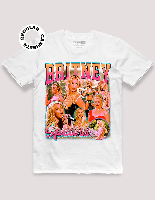 Camiseta Tradicional Britney Spears Forever
