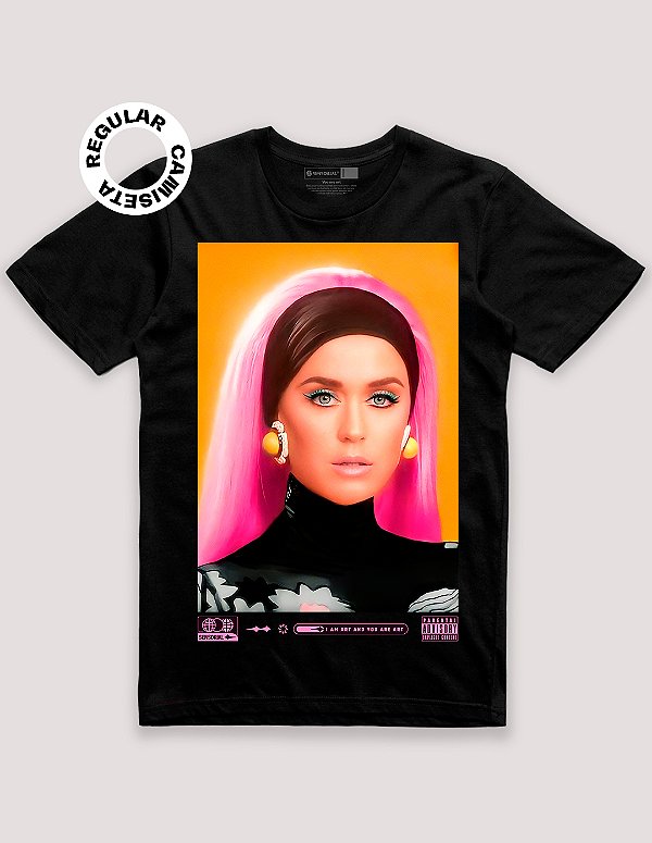 Camiseta Tradicional Katy Perry Retro