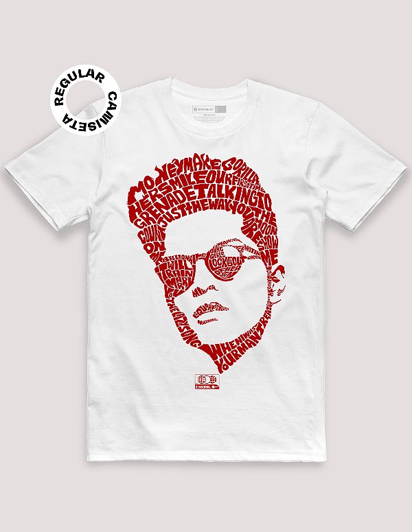 Camiseta Tradicional Bruno Mars Money Make